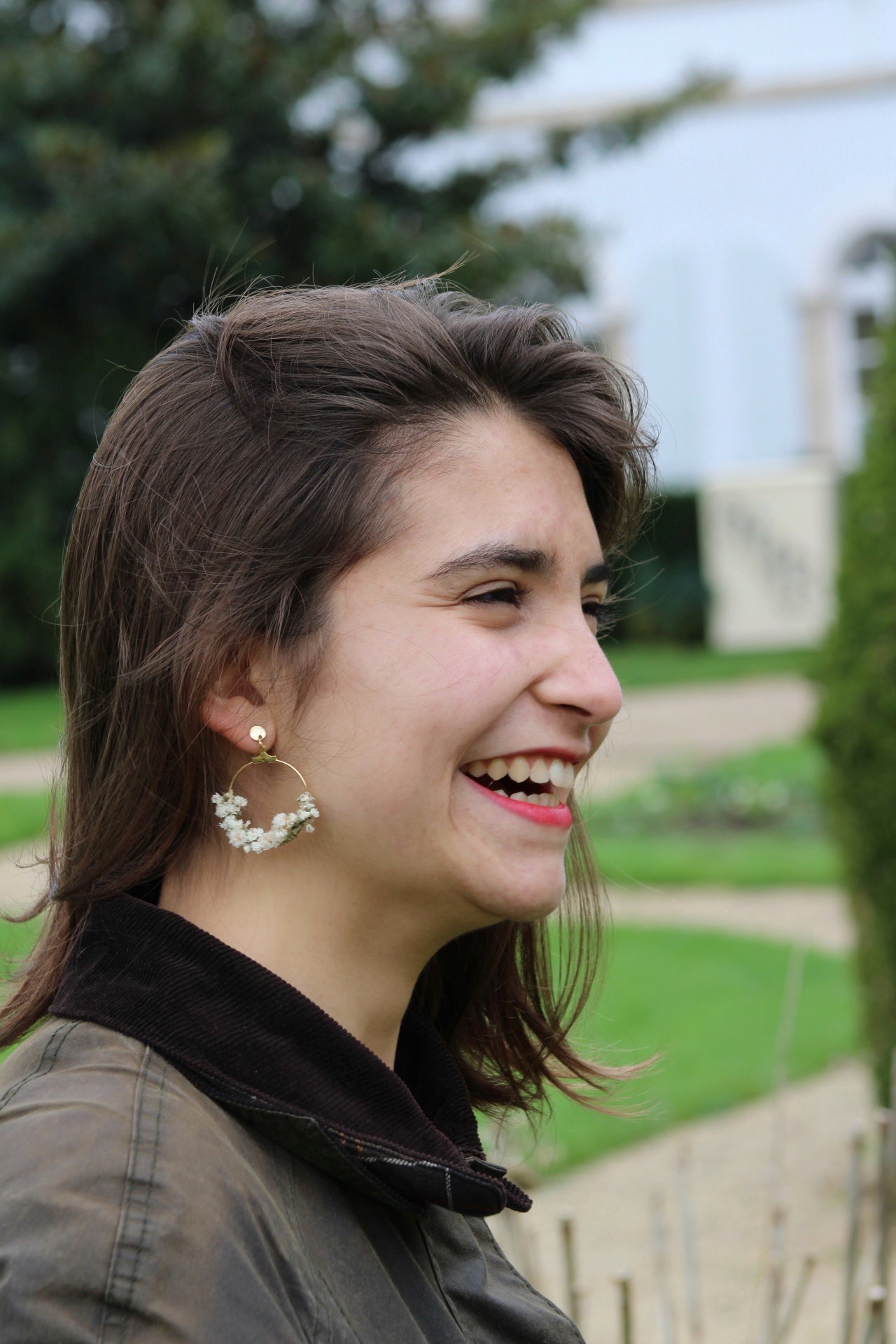 Boucles d'oreilles BLANCA