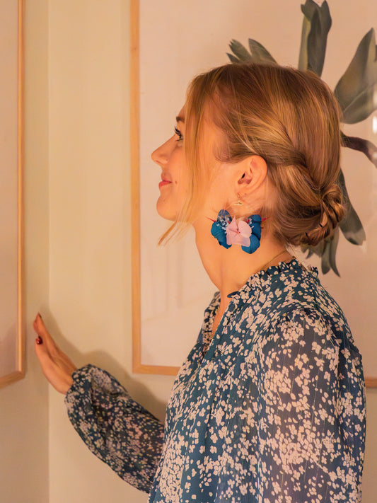 Boucles d'oreilles SANTORIN