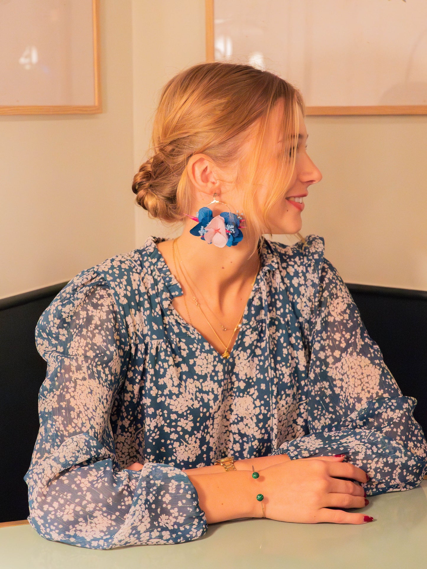 Boucles d'oreilles SANTORIN