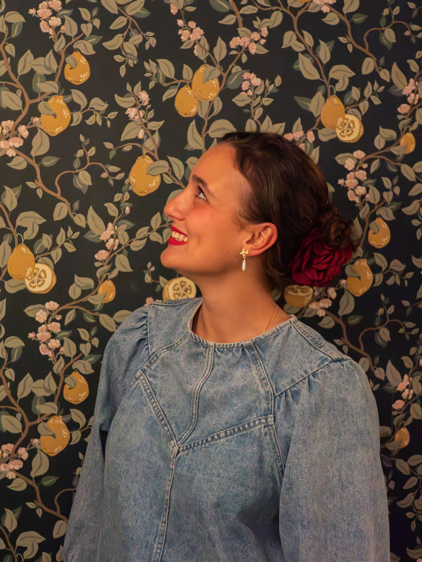 Boucles d'oreilles Astrid allongée