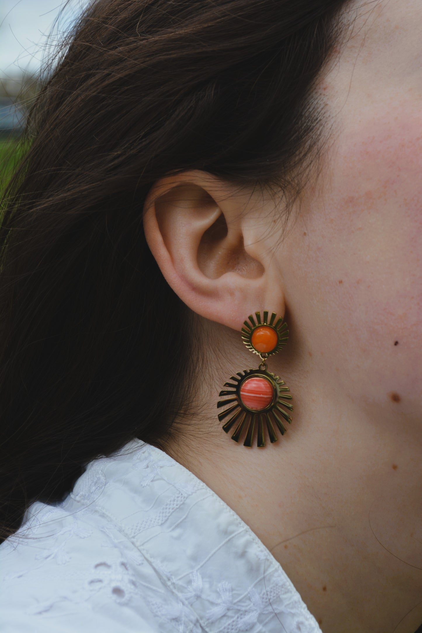 Boucles d'oreilles CITÉ DU SOLEIL